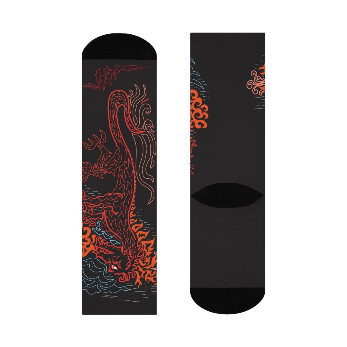 Dragon Beauty Cushioned Crew Socks