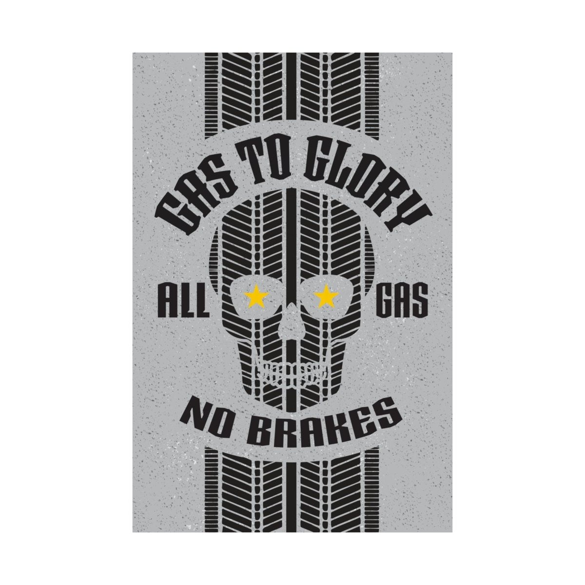 Gas To Glory Premium Wall Art Print Fast Driver Gift