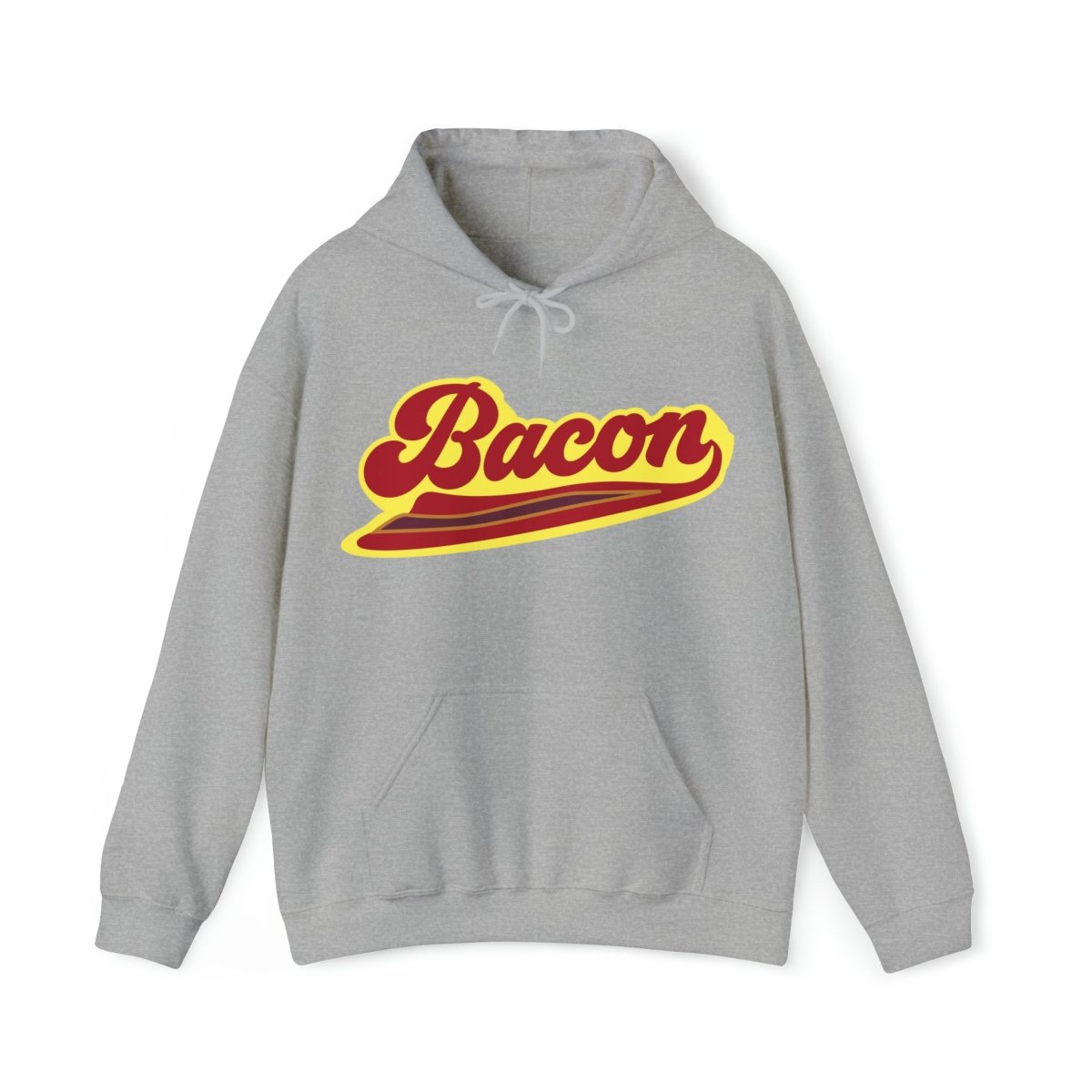 Bacon Team Fleece Hoodie, Big Sizzle