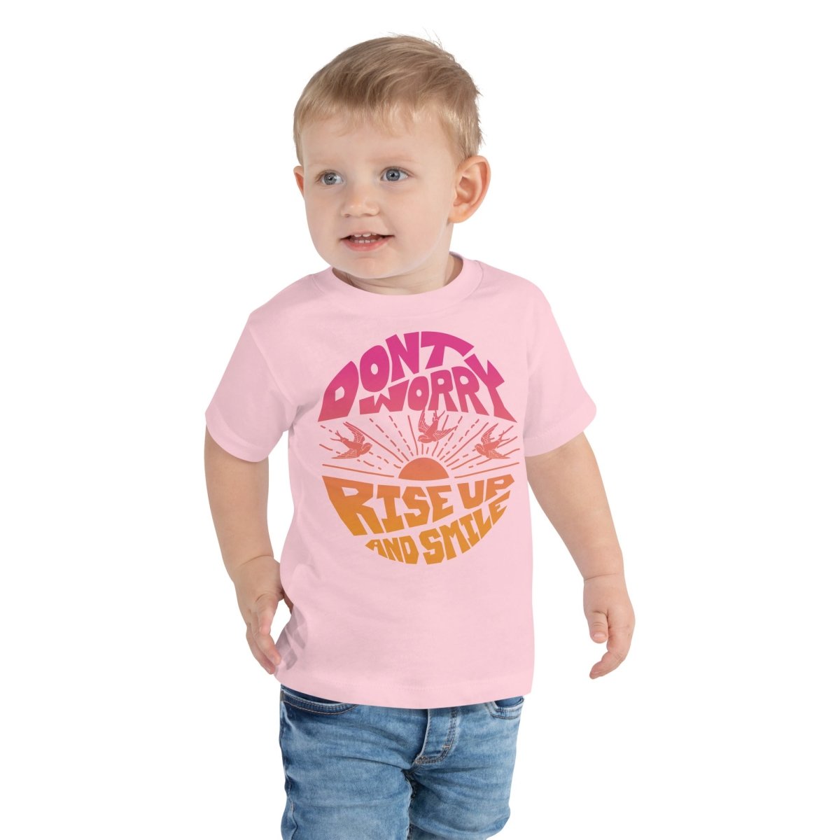 Don't Worry Premium Toddler T-Shirt, Zen Peace Love Gift