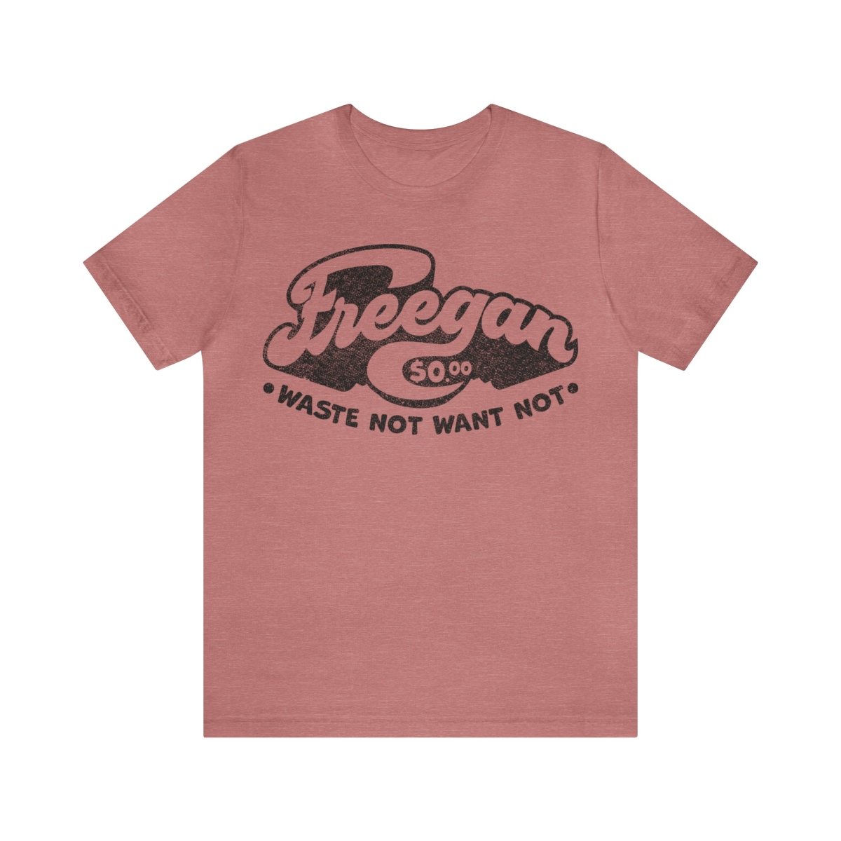 Freegan Premium T-Shirt, Reduce Reuse Recycle, Waste Not Want Not