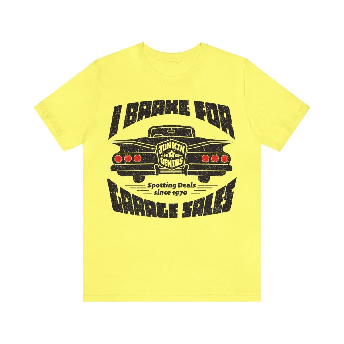 Garage Sale Brakes Premium T-Shirt, Flea Markets, Thrift Stores, Antiques, Used Goods, Junkin' Genius
