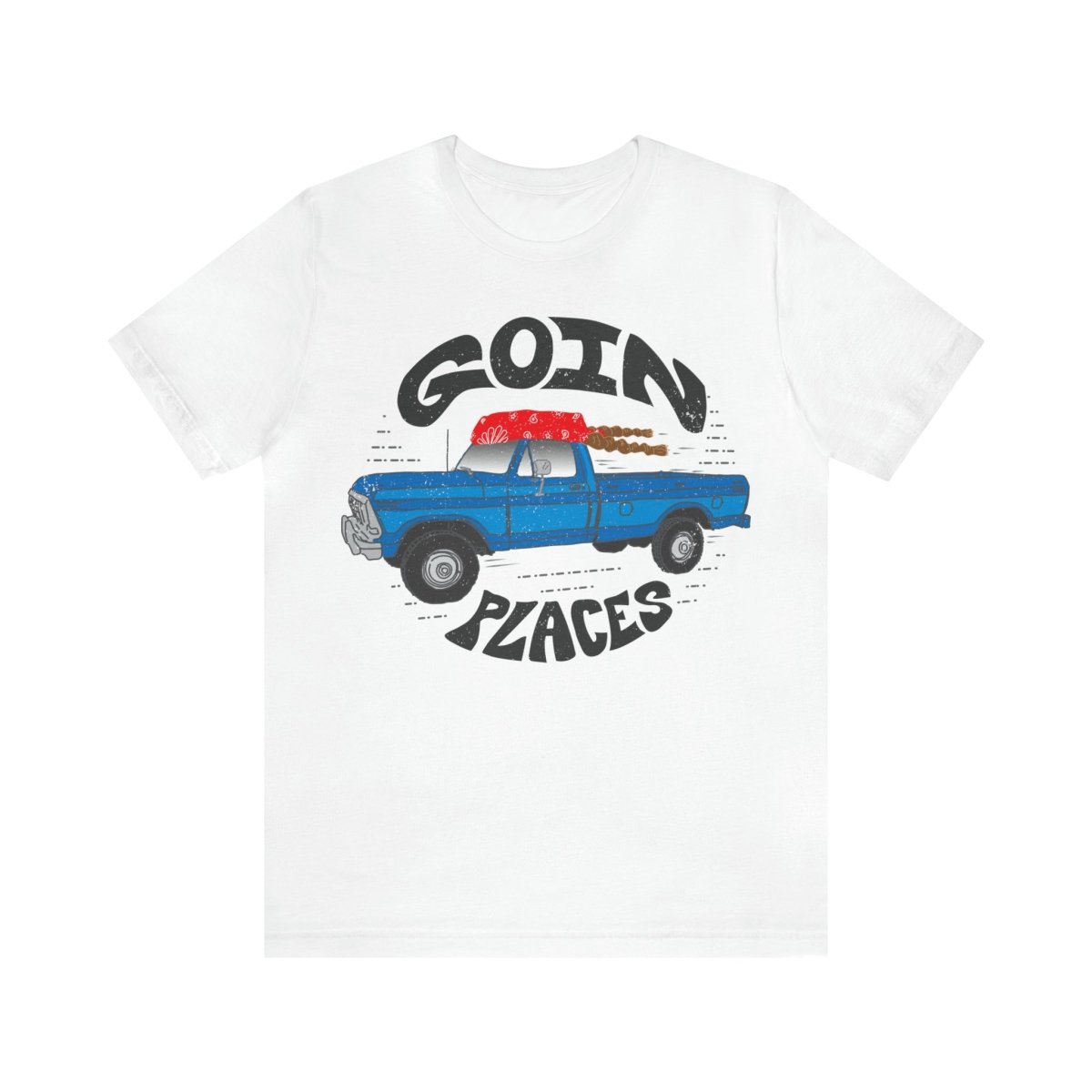 Goin Places Premium T-Shirt, Highway Gypsy, Travel