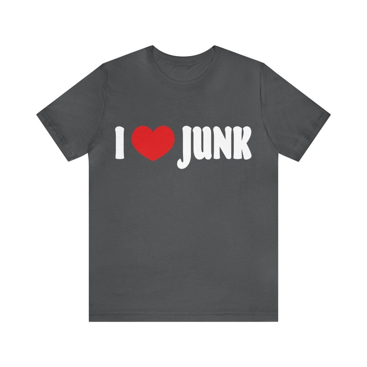 I Love Junk Premium T-Shirt, Antiques, Garage Sales, Flea Markets, Junkin' Genius Shopper