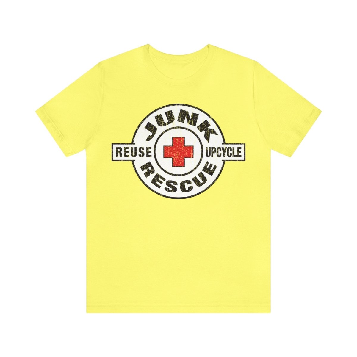 Junk Rescuer Premium T-Shirt, Junkin' Genius, Reuse, Upcycle, Self Reliance, Home Made, Garage Sales, Flea Markets, Antiques