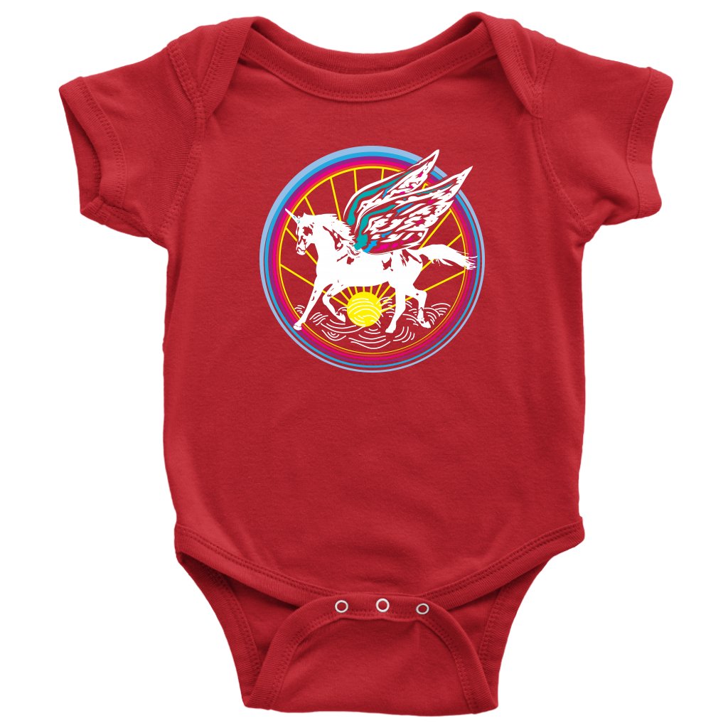 Magic Unicorn Onesie / Fairy Wings, Fairytale Rainbow, Pegasus, Flying Horse, Lucky, Fantasy & Sci Fi Story Kingdom