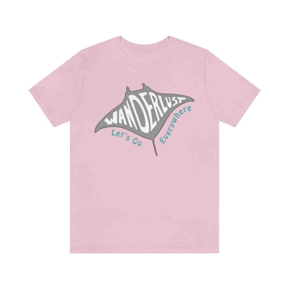 Manta Ray Wanderlust - Premium T-Shirt | Ocean Dive