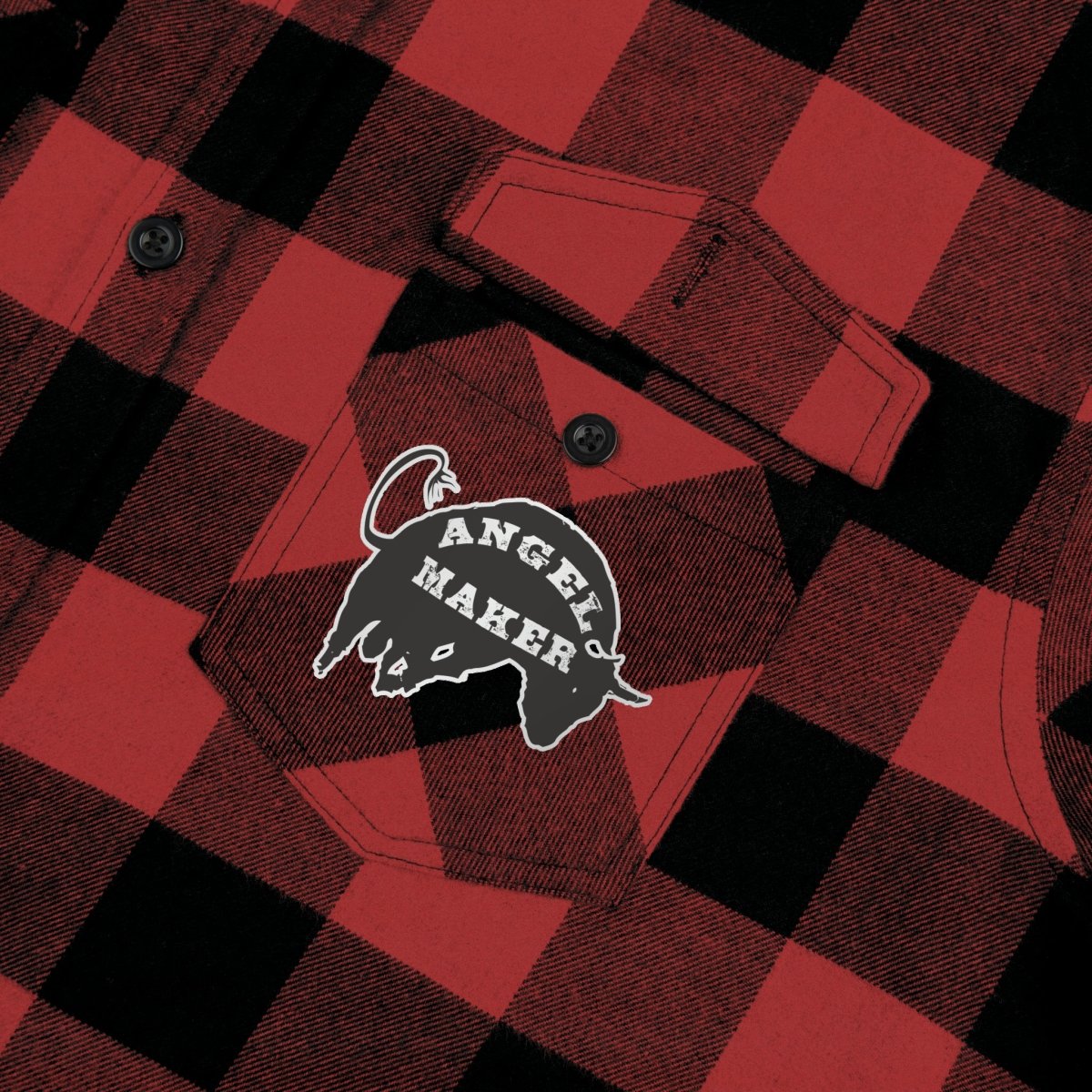 Montgomery Rodeo Angel Soft Flannel Shirt, Bucking Bull Ride, Hold On, Keep Going Inspiration