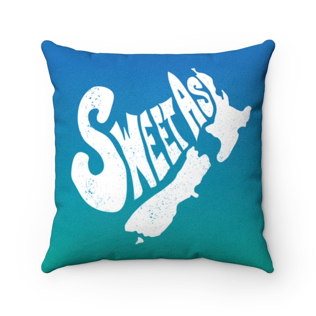 Sweet As Fleece Pillow, New Zealand, Kiwi, Maori