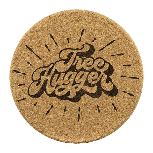 Tree Hugger Cork Coasters, Set of 4