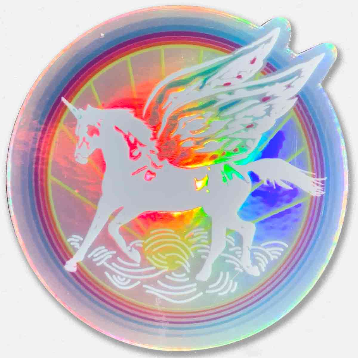 Unicorn Magic Stickers | Fairy Wings, Fairytale Rainbow, Hologram, Fantasy