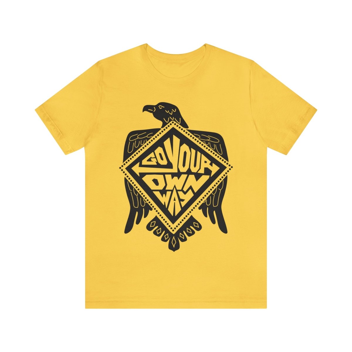 Your Own Way Premium T-Shirt, New Start, Individuality, Traveler, Entrepreneur