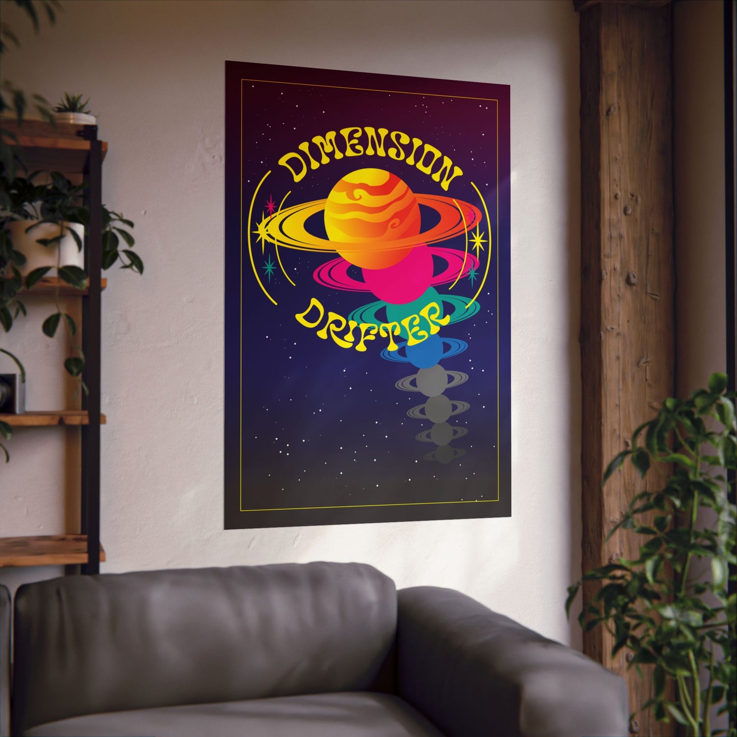 Dimension Drifter Premium Wall Art Print