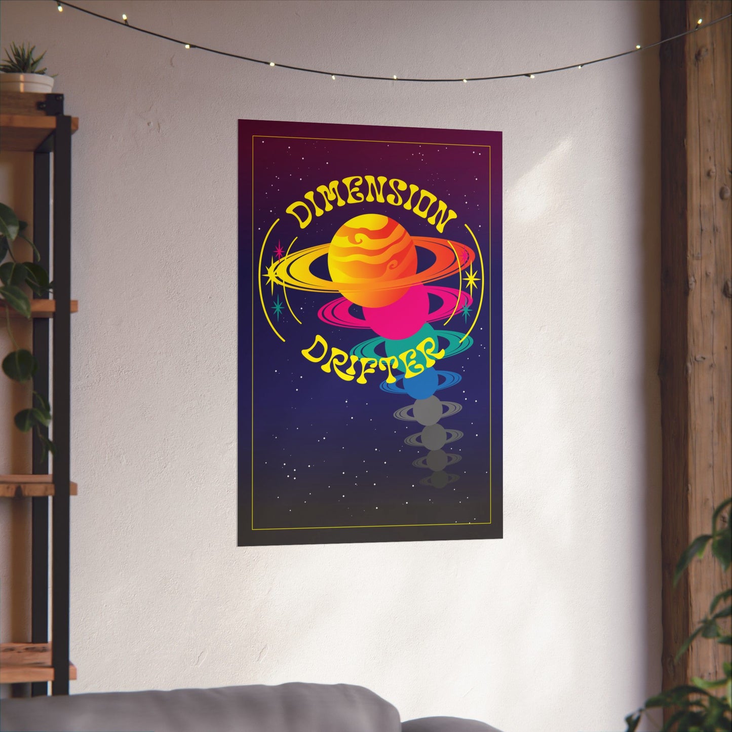 Dimension Drifter Premium Wall Art Print