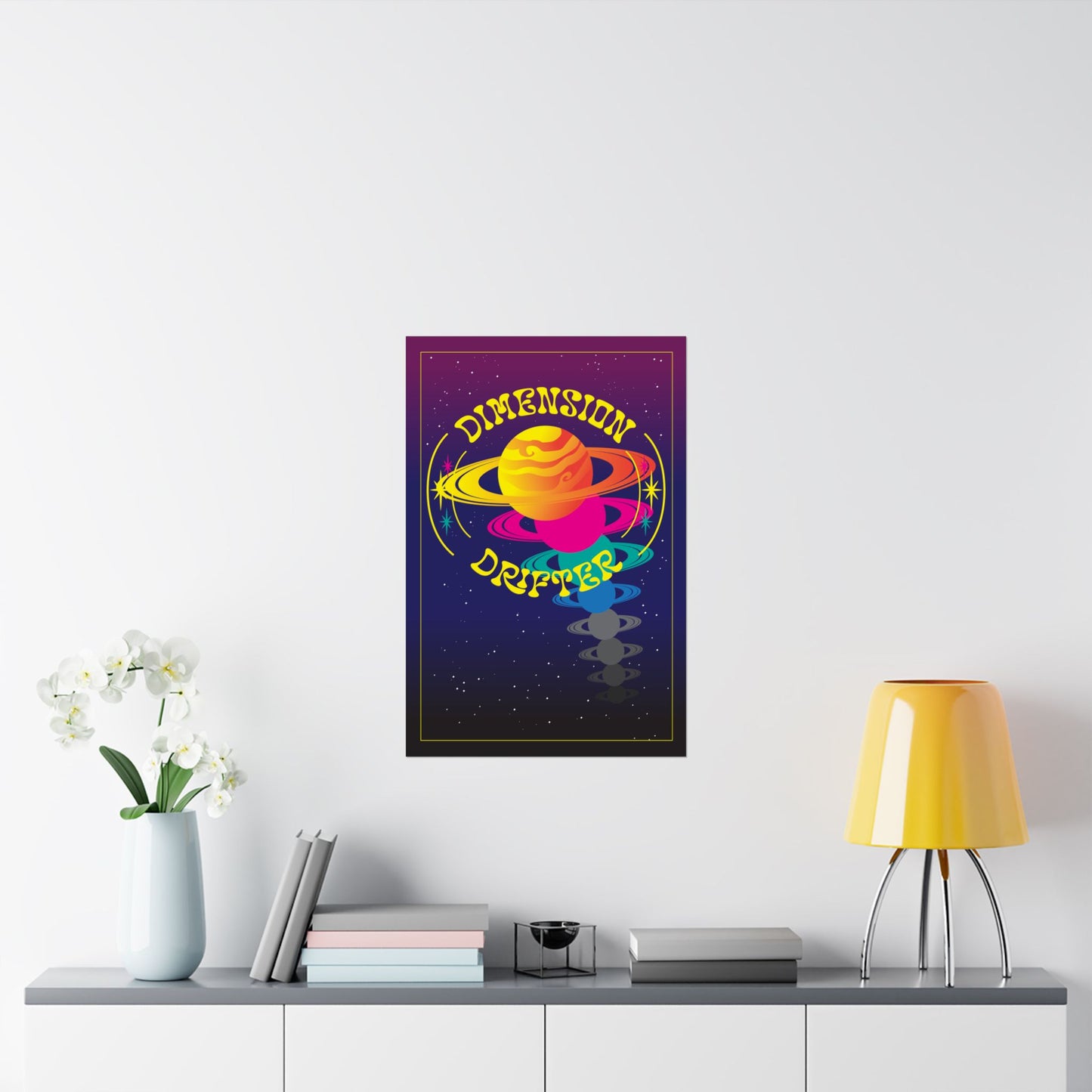 Dimension Drifter Premium Wall Art Print