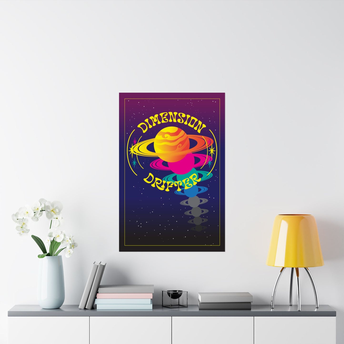 Dimension Drifter Premium Wall Art Print