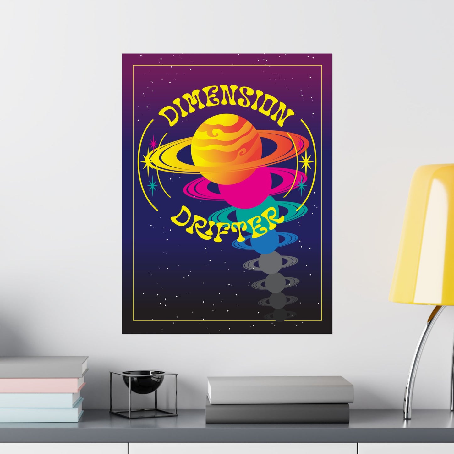 Dimension Drifter Premium Wall Art Print