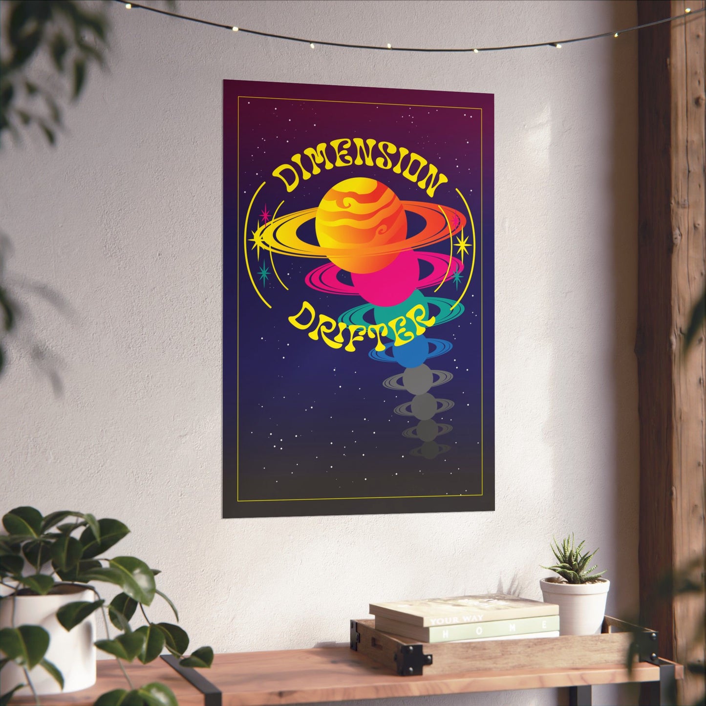 Dimension Drifter Premium Wall Art Print