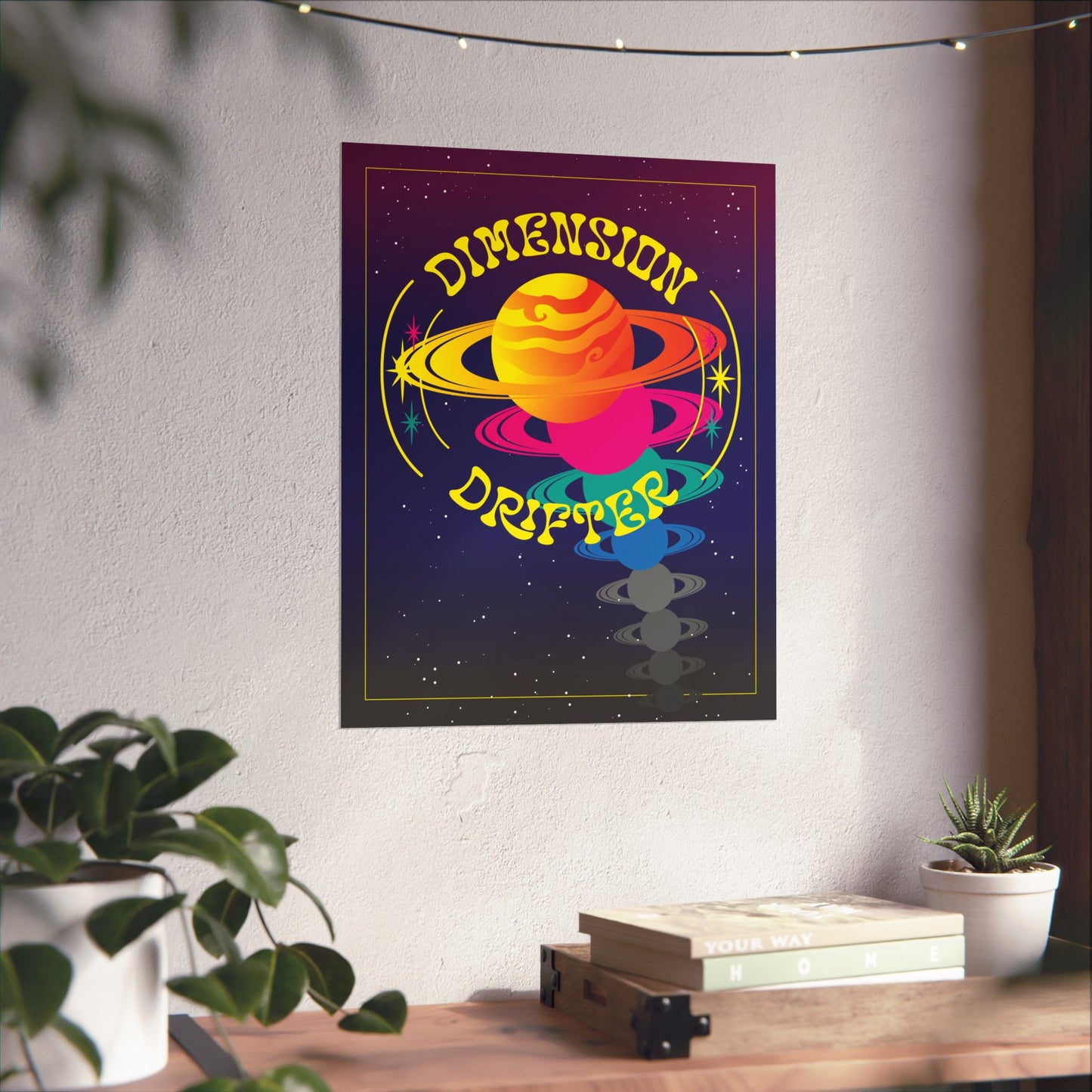 Dimension Drifter Premium Wall Art Print