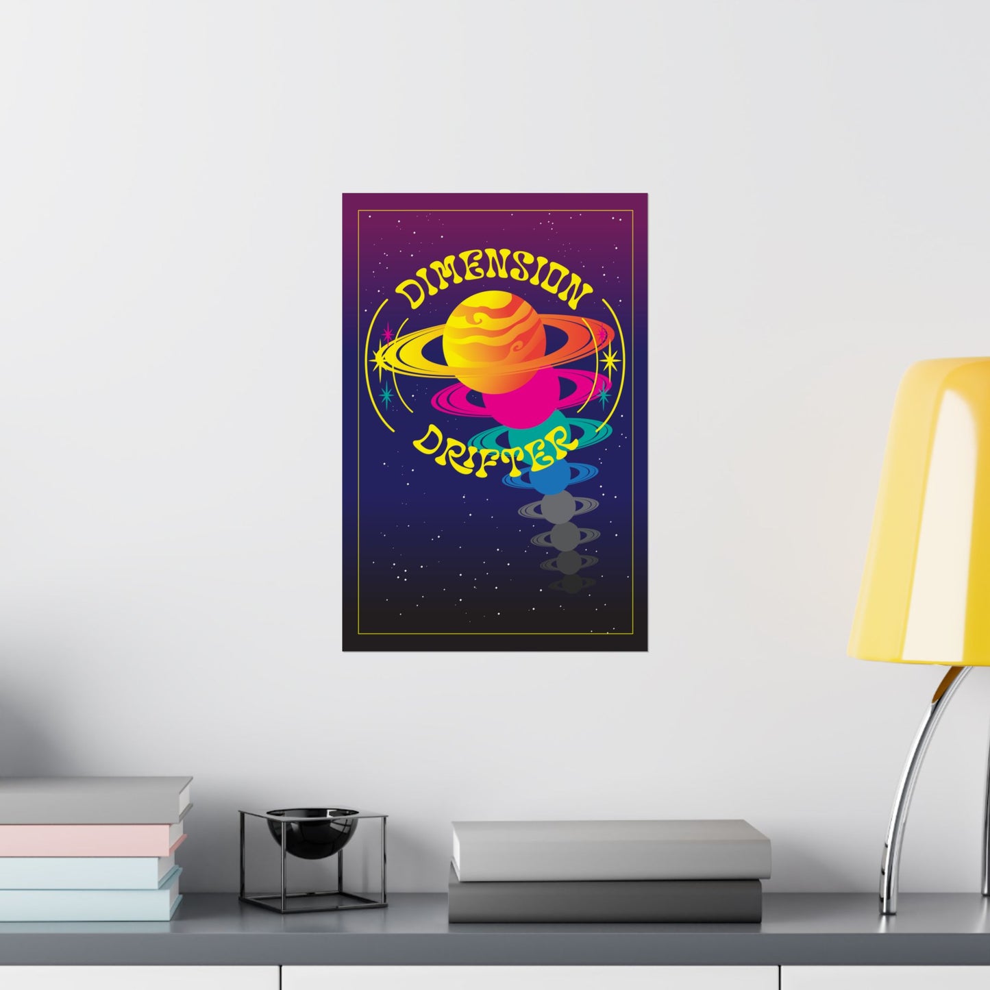 Dimension Drifter Premium Wall Art Print