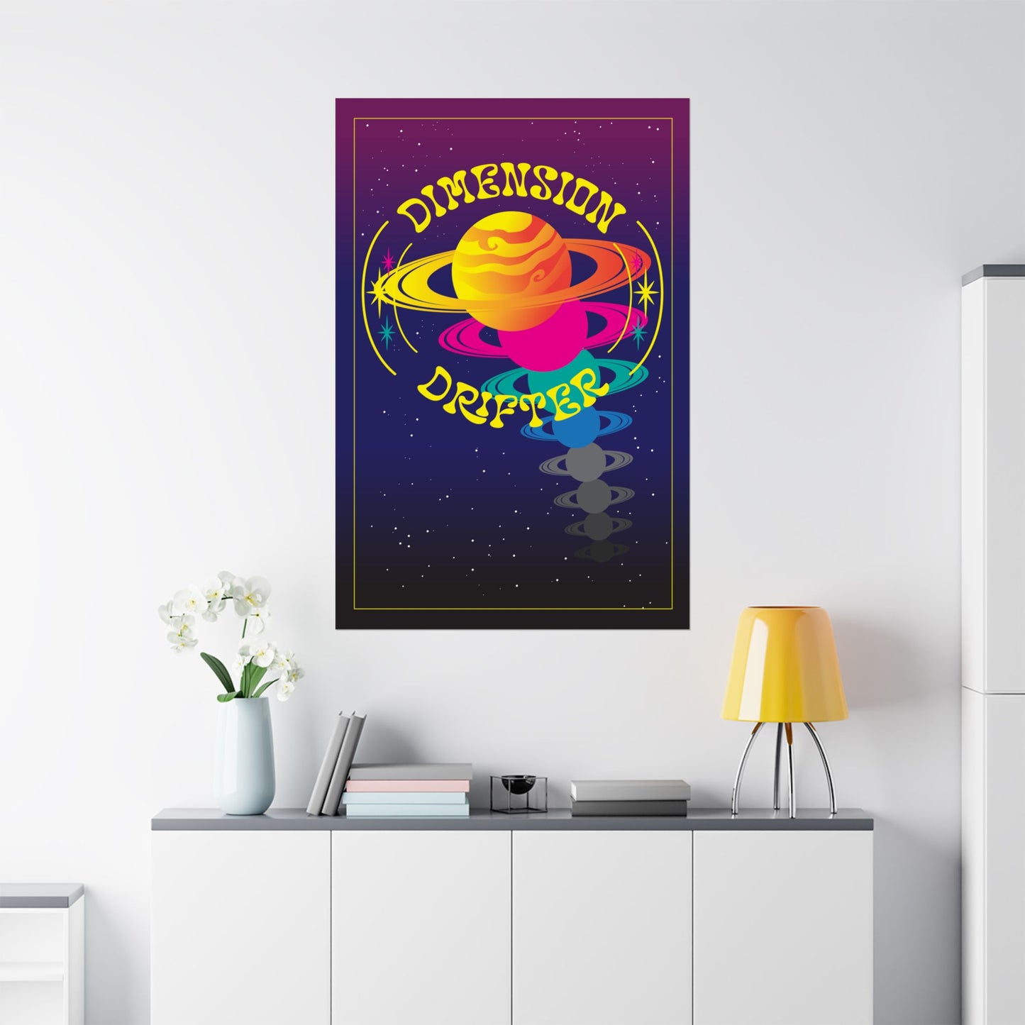 Dimension Drifter Premium Wall Art Print