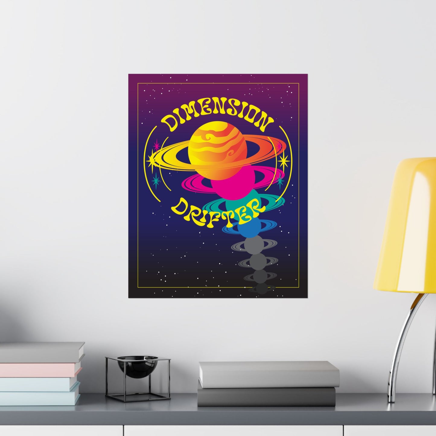 Dimension Drifter Premium Wall Art Print