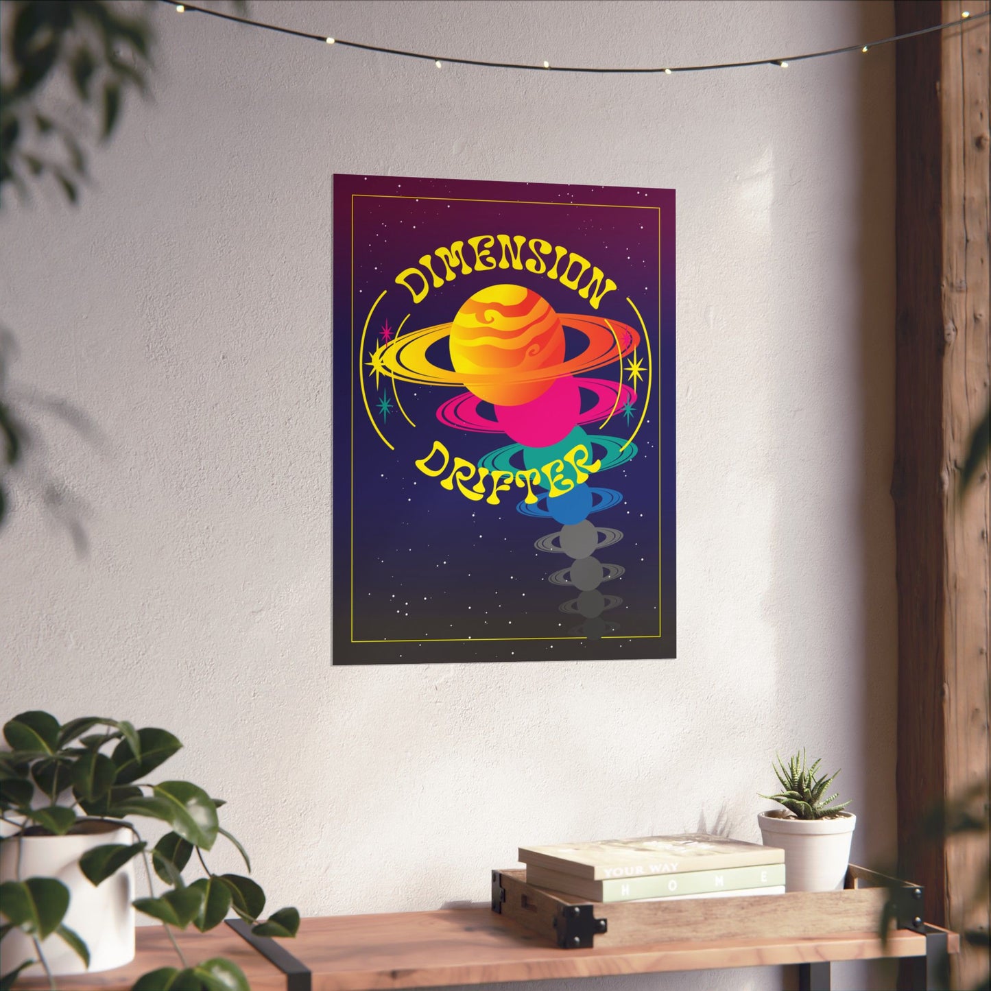 Dimension Drifter Premium Wall Art Print