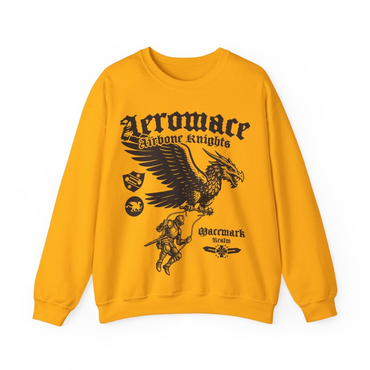 Aeromace, Airborne Knights Of Macemark Fleece Sweatshirt