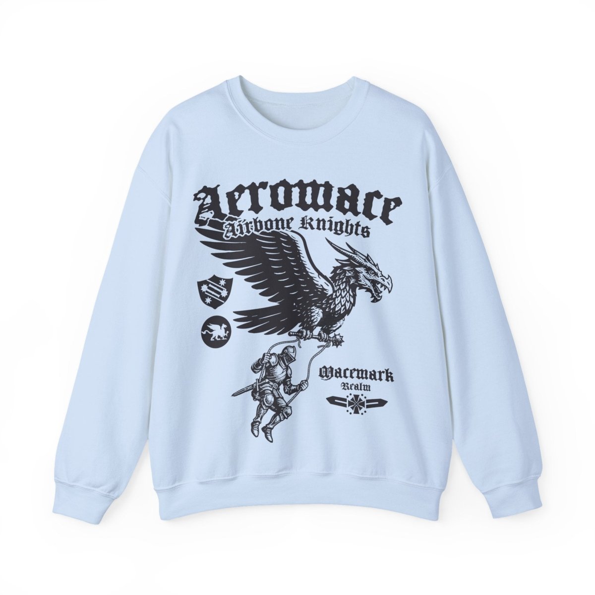 Aeromace, Airborne Knights Of Macemark Fleece Sweatshirt