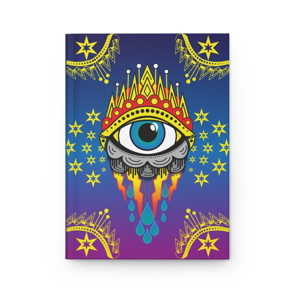 All Seeing Eye Journal or Notebook Hardcover, Clairvoyant