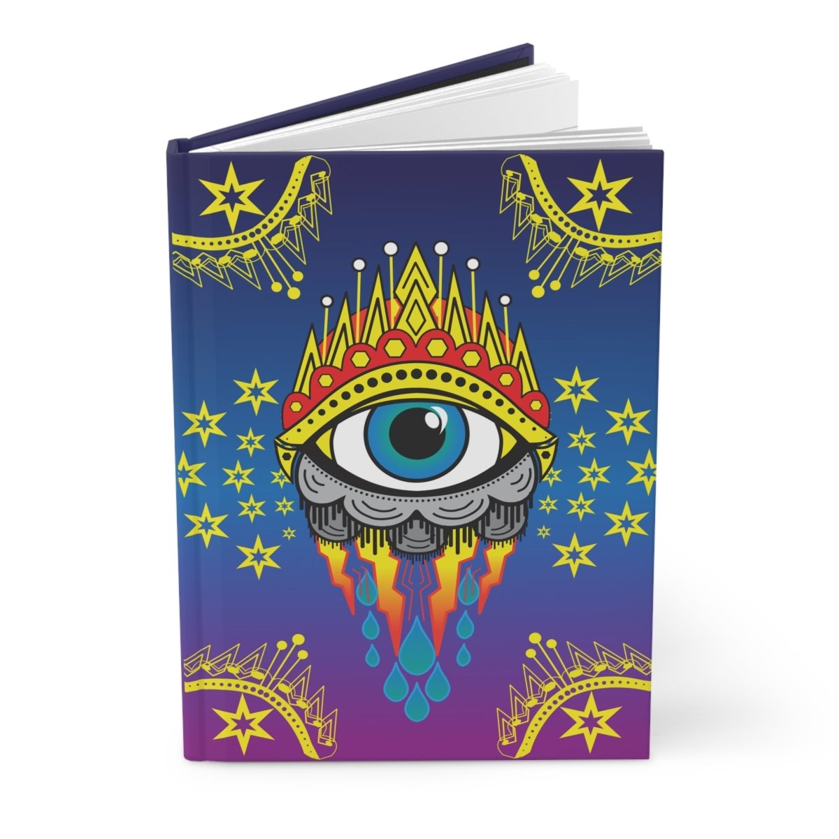 All Seeing Eye Journal or Notebook Hardcover, Clairvoyant