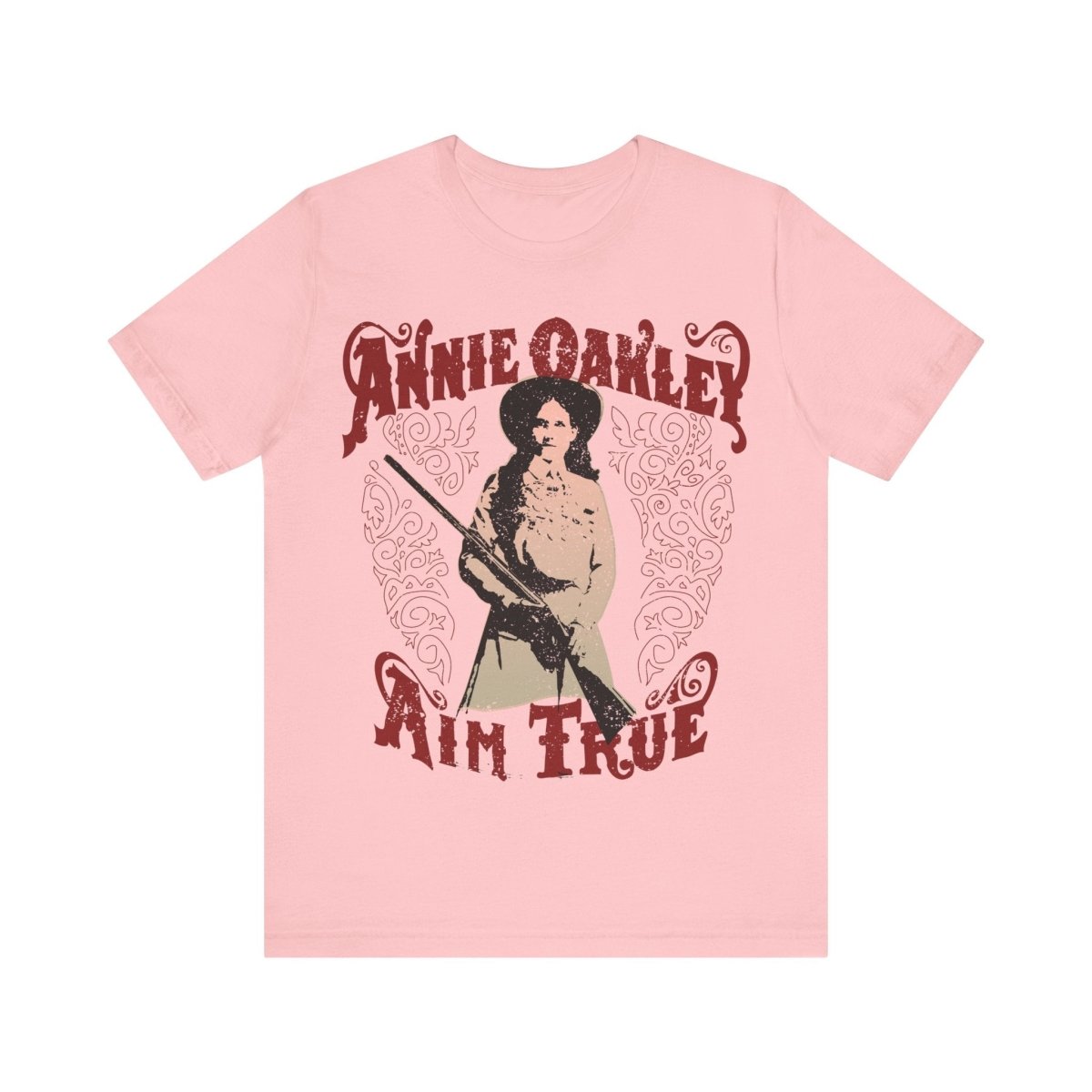 Annie Oakley Aim True Premium T-Shirt, Self Empowerment Inspiration for Her