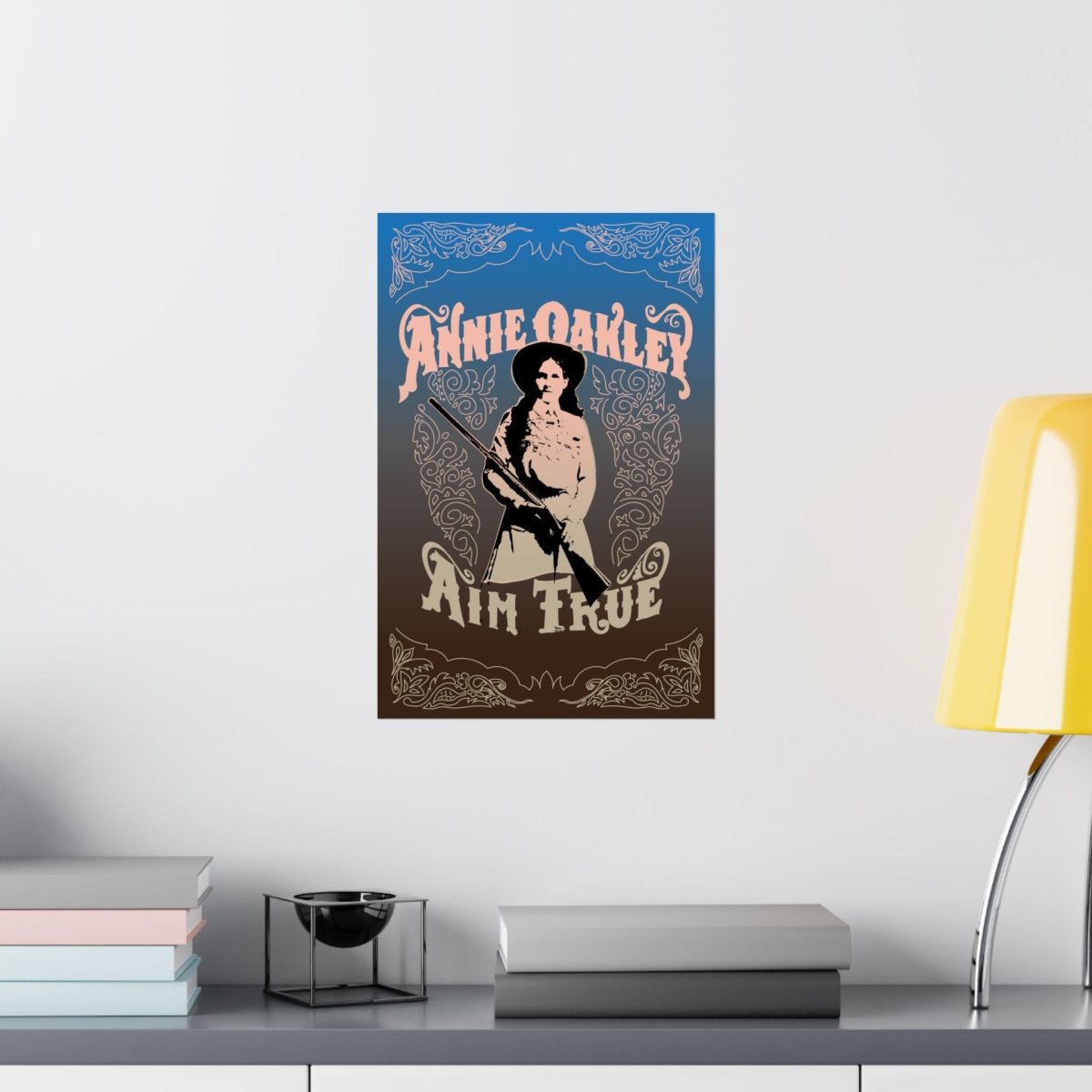 Annie Oakley Aim True Premium Wall Art Print