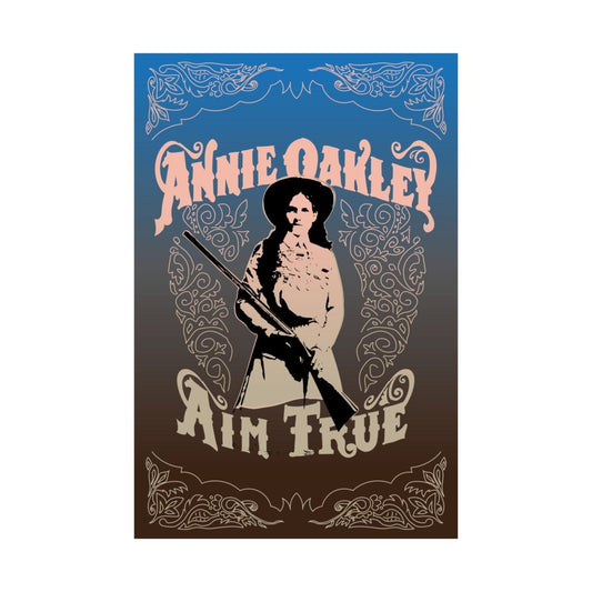 Annie Oakley Aim True Premium Wall Art Print