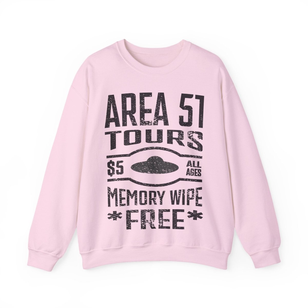 Area 51 Tours With FREE Memory Wipe Fleece Sweatshirt, Funny Aliens