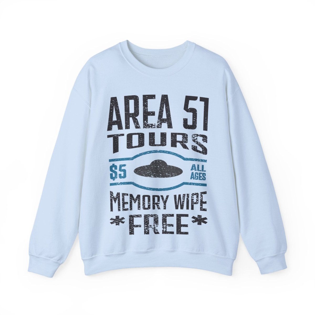 Area 51 Tours With FREE Memory Wipe Fleece Sweatshirt, Funny Aliens