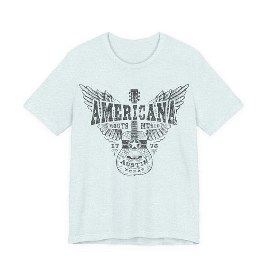 Austin Texas Roots Music Americana Premium T-Shirt, Bluegrass, Rock, Country, Folk