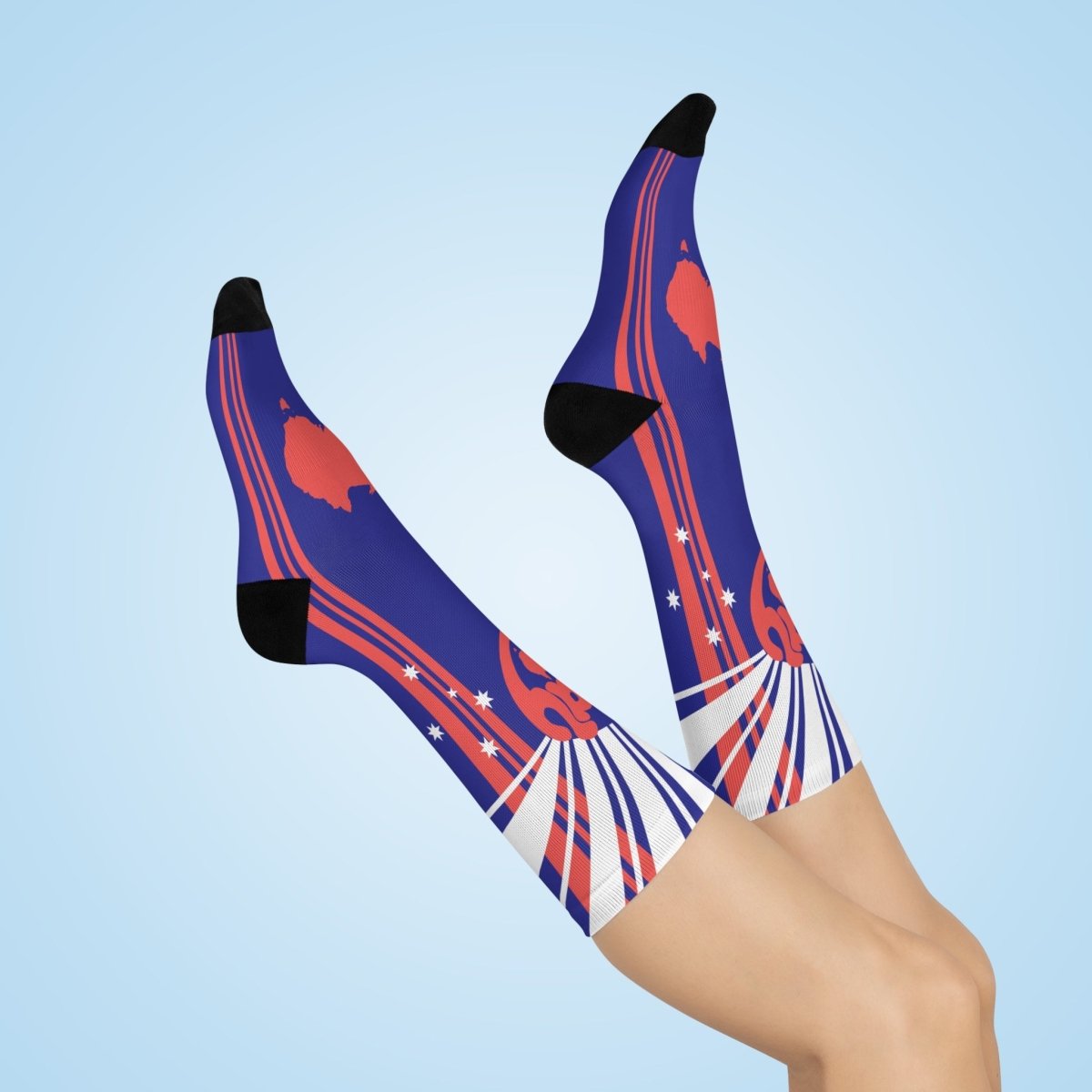 Australia G'day Gift Aussie Cool Cushioned Crew Socks