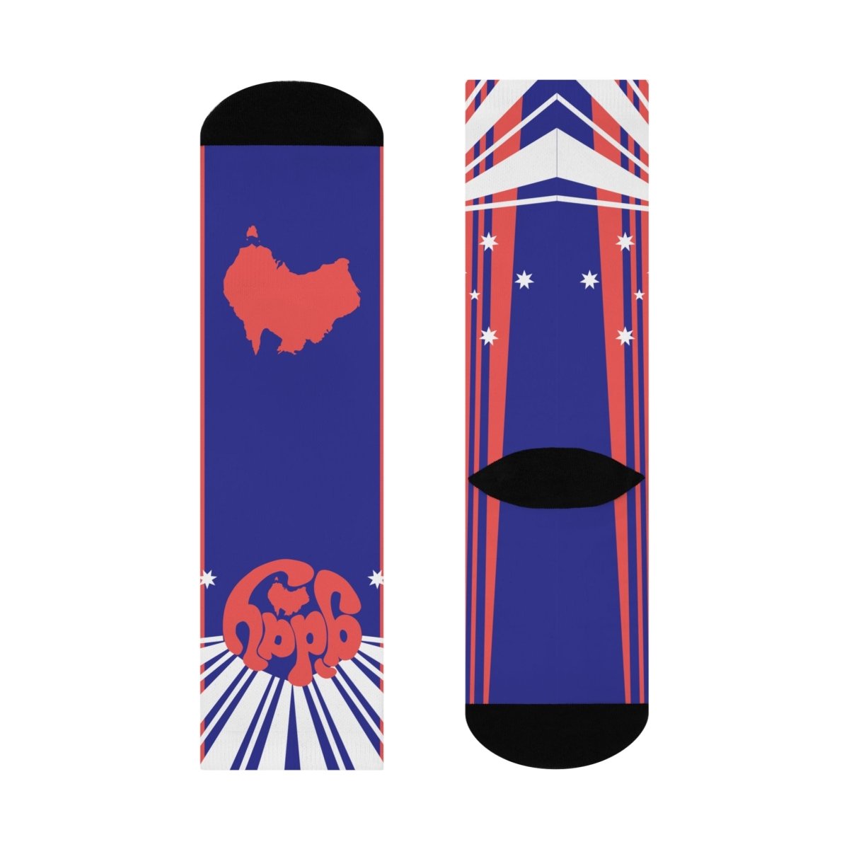 Australia G'day Gift Aussie Cool Cushioned Crew Socks