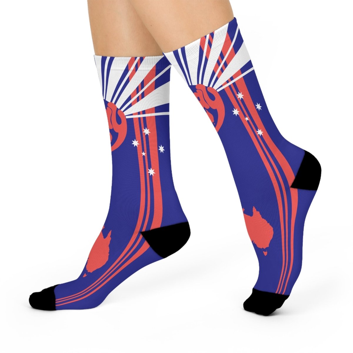 Australia G'day Gift Aussie Cool Cushioned Crew Socks