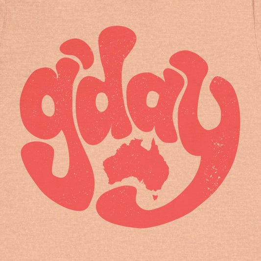Australia G'day Premium T-Shirt, Aussie Lingo, G'day Mate