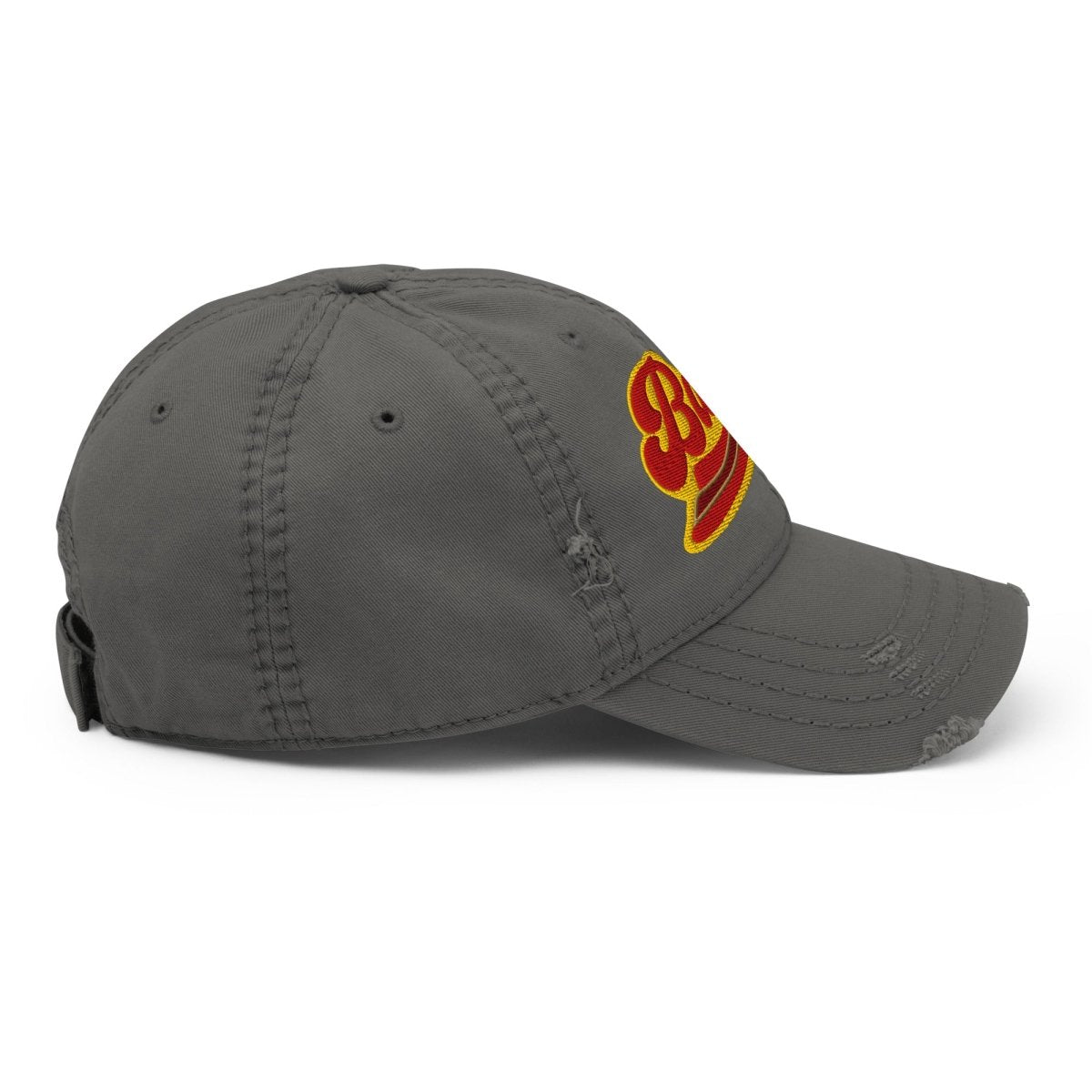 Bacon Team Distressed Dad Hat, Sport Sizzle Eating Flavor Favorite Fried Food