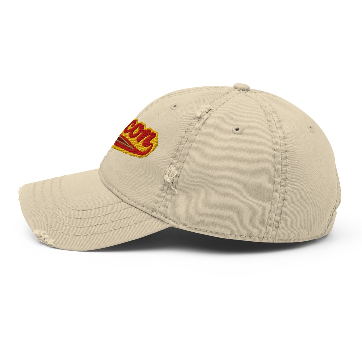 Bacon Team Distressed Dad Hat, Sport Sizzle Eating Flavor Favorite Fried Food