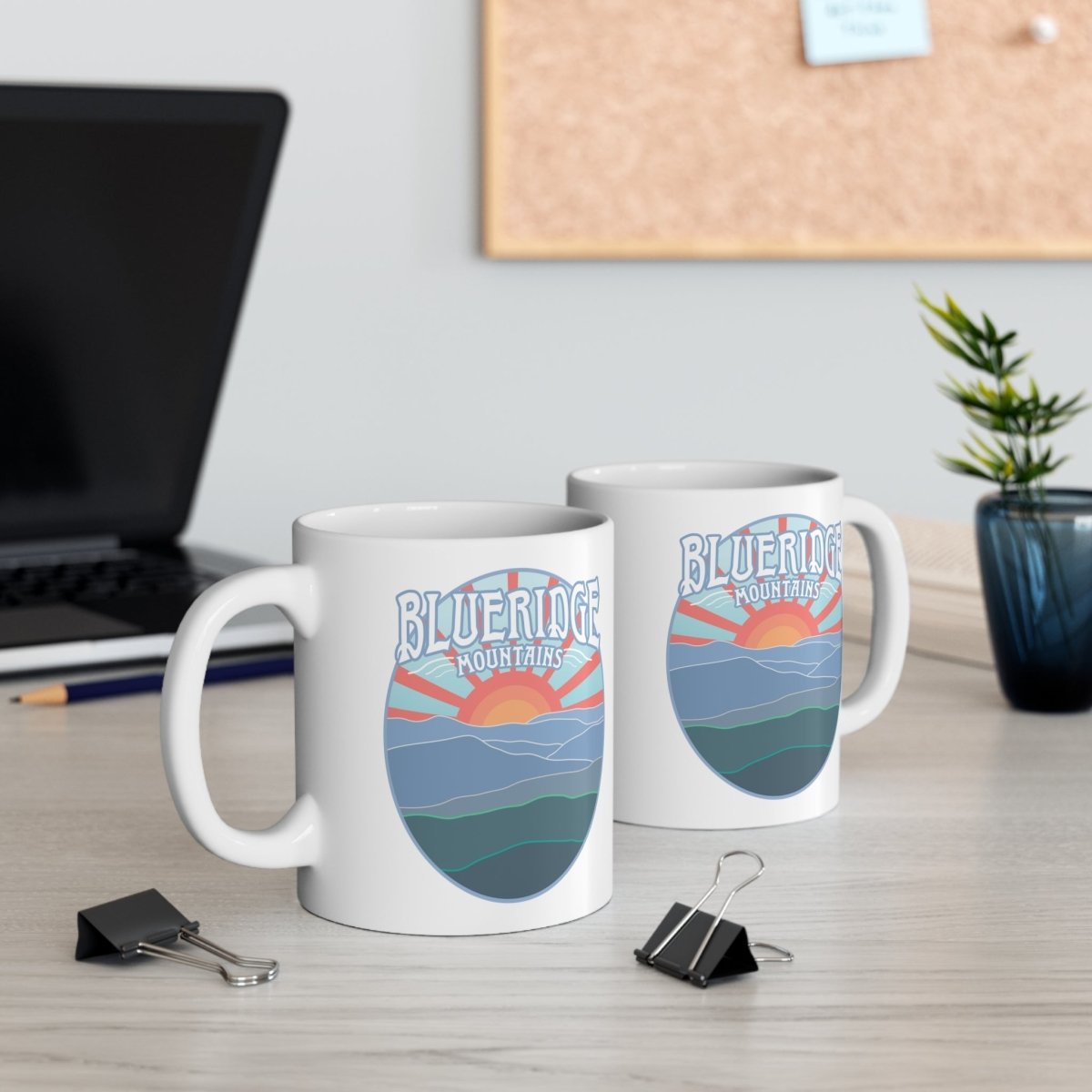 Blue Ridge Mountains Mug 11 oz,, Appalachian Trail, Nature's Bliss Inspiration, East Coast Cool Gift