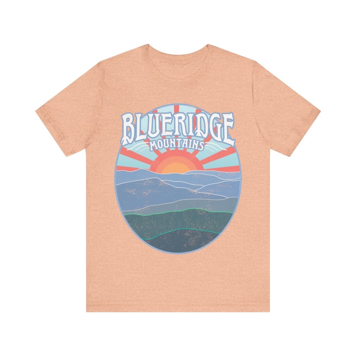 Blue Ridge Mountains Premium T-Shirt, Appalachian Trail Hike View, East Coast Cool