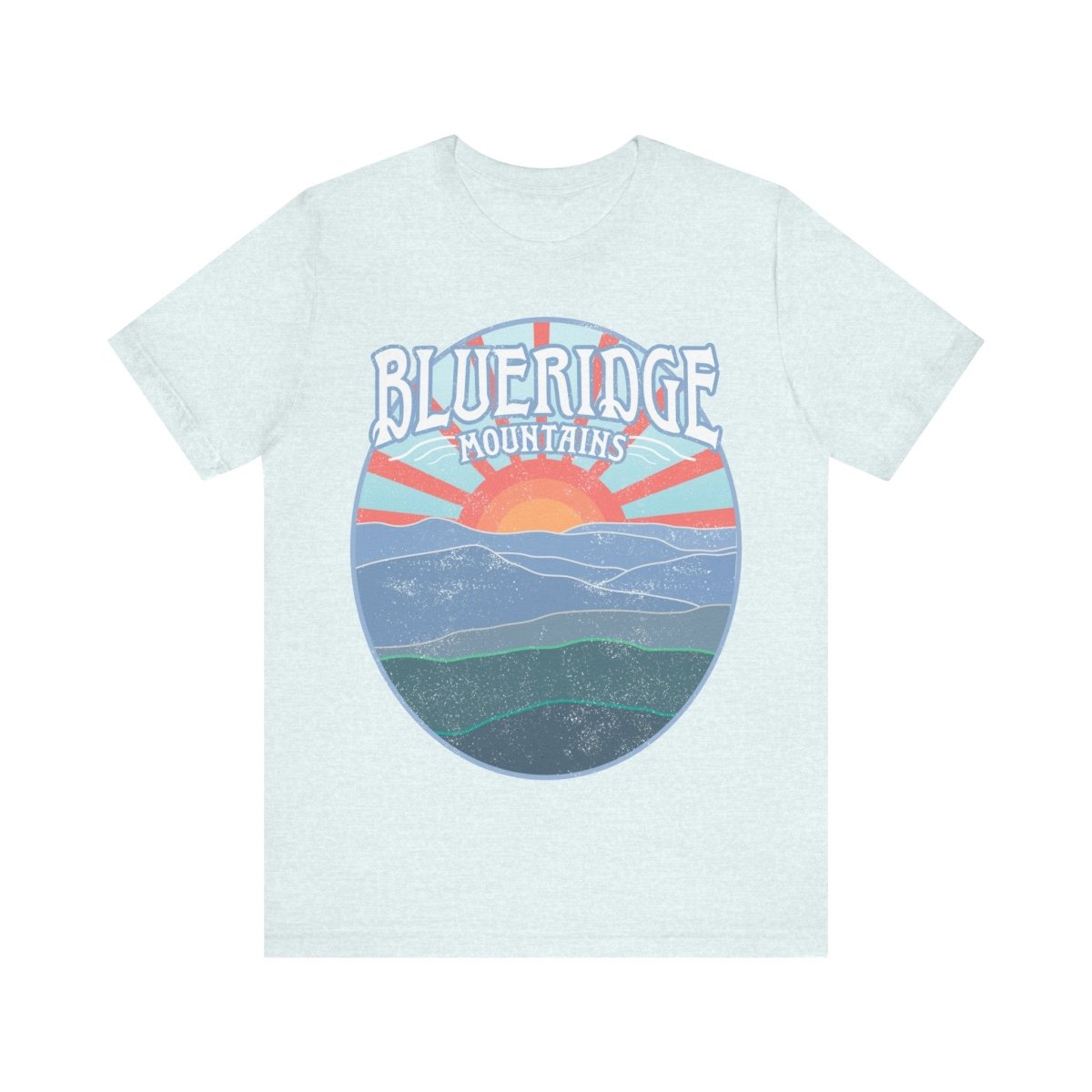 Blue Ridge Mountains Premium T-Shirt, Appalachian Trail Hike View, East Coast Cool