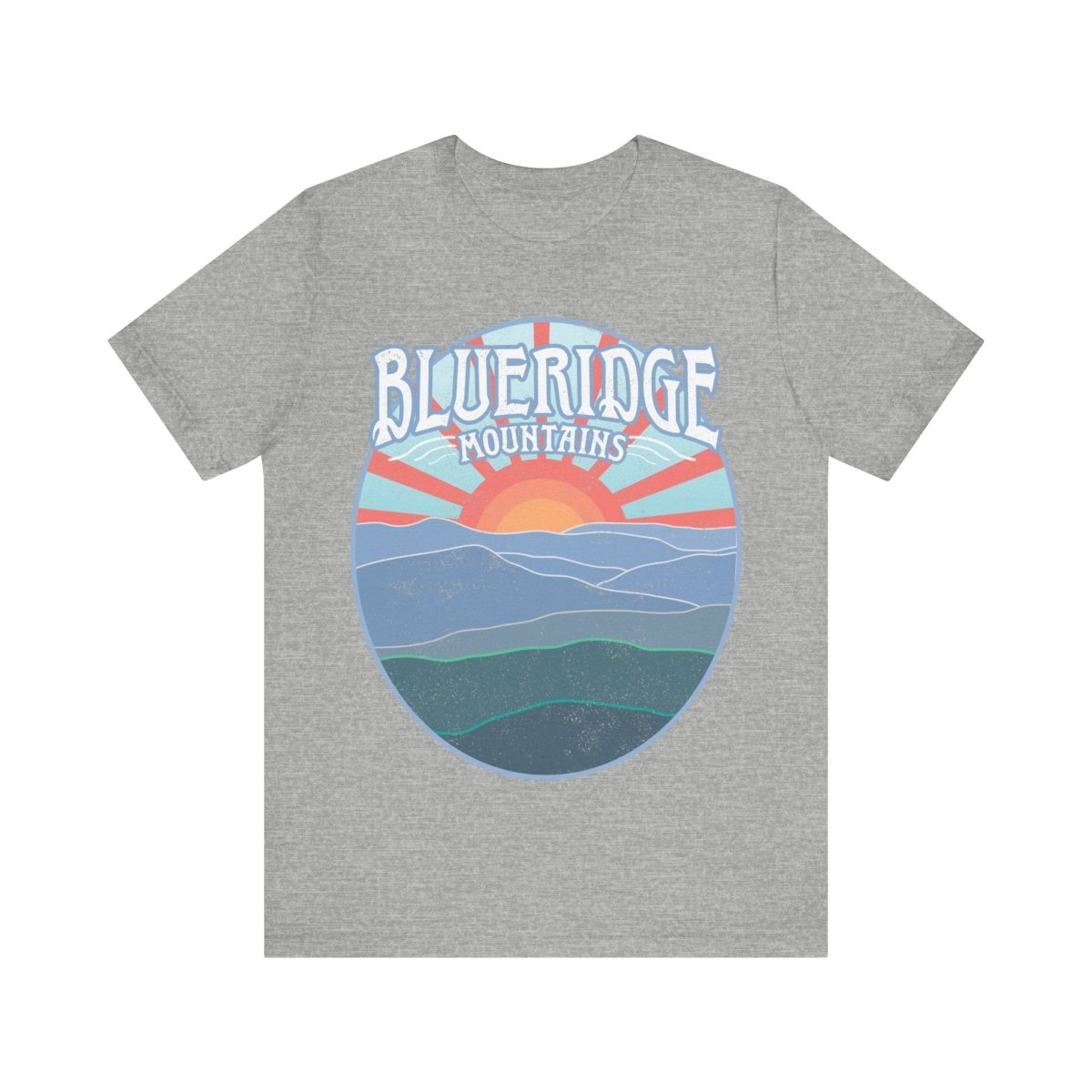 Blue Ridge Mountains Premium T-Shirt, Appalachian Trail Hike View, East Coast Cool