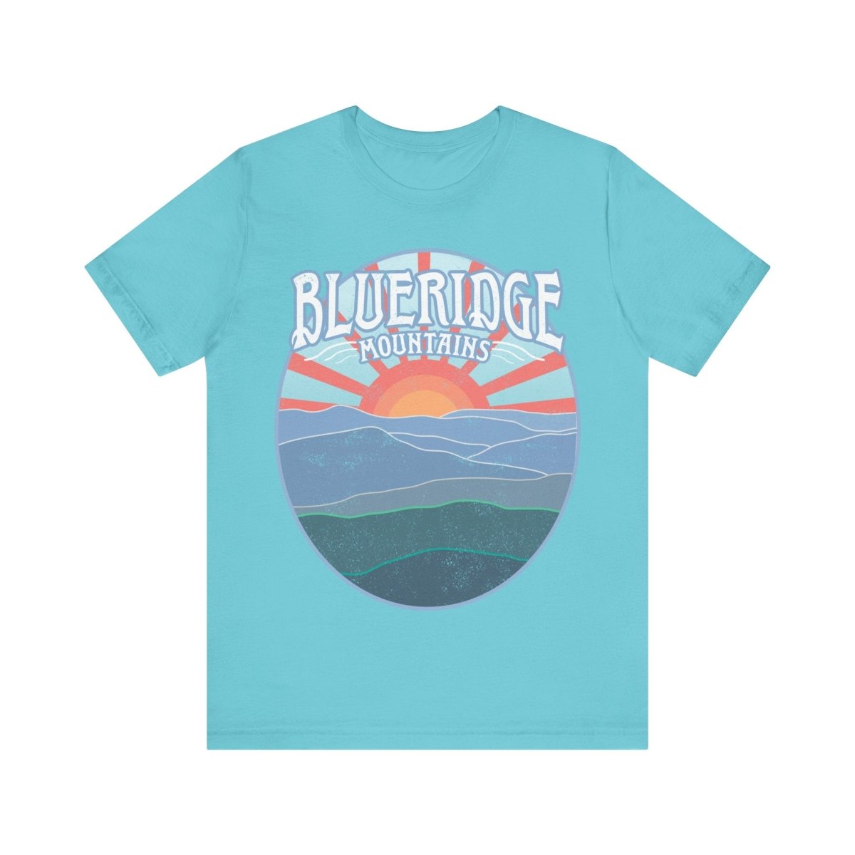 Blue Ridge Mountains Premium T-Shirt, Appalachian Trail Hike View, East Coast Cool