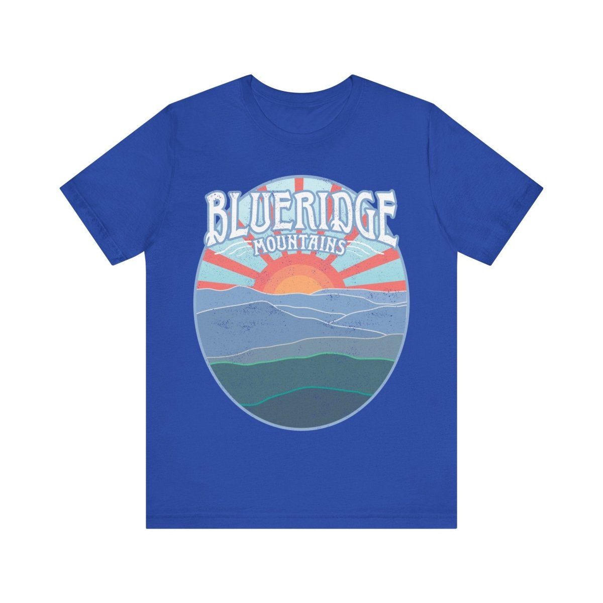 Blue Ridge Mountains Premium T-Shirt, Appalachian Trail Hike View, East Coast Cool