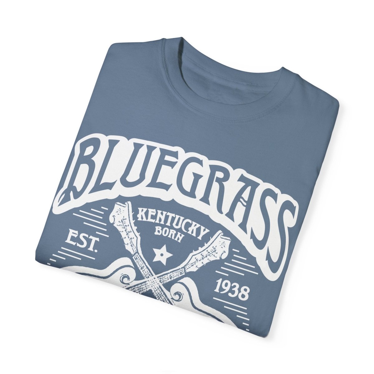 Bluegrass Comfort Colors Relaxed Fit Softy Tee, Bluegrass Bliss Mandolins